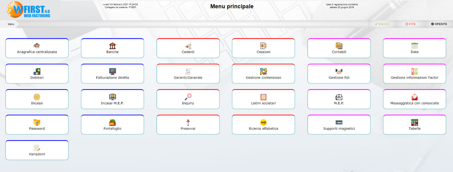 gestionale factoring