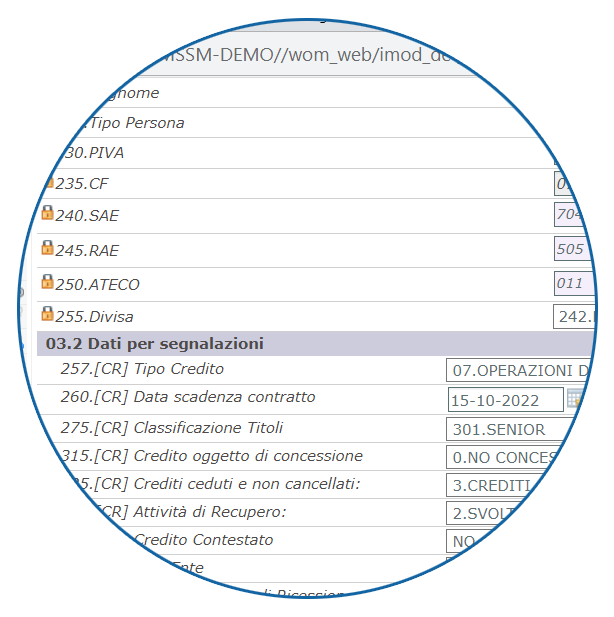 gestione crediti cartolarizzati